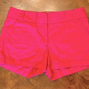 BEAUTIFUL PINK JCREW SHORTS CHINO BROKEN IN